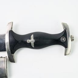 WWII German SS Parts Dagger W/Leather Wrapped Scab