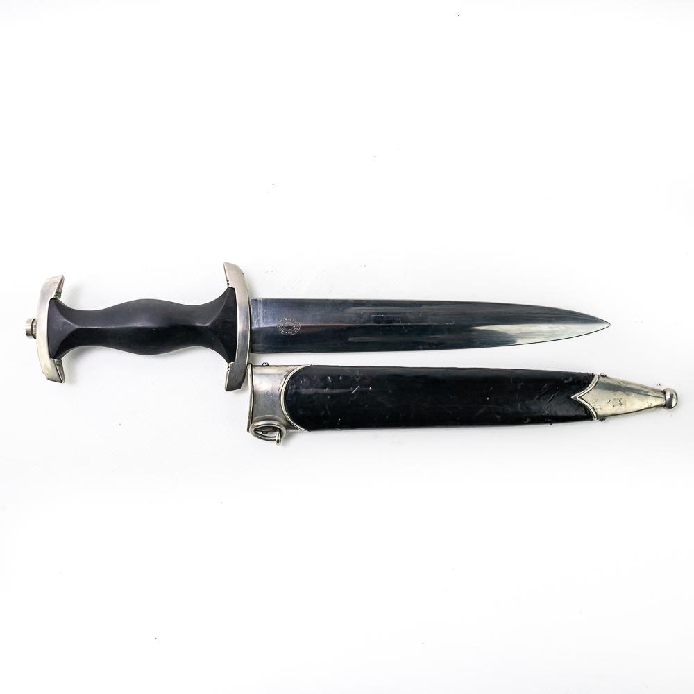 WWII German SS Parts Dagger W/Leather Wrapped Scab