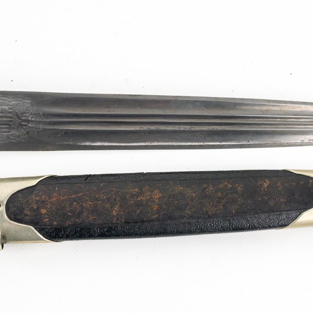 Pre WWI Russian Cossack Kindjal Sword-1911