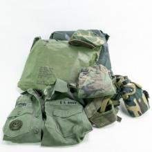 1980s US Army Chemical Suits & Field Gear Lot CW