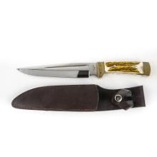 Frost Cutlery Trophy Stag Bowie Knife