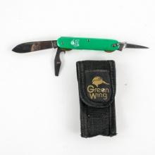 Camillus Ducks Unlimited Greenwing Knife