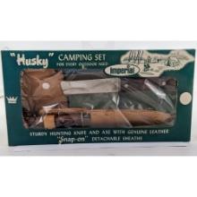 Imperial Husky Camping Set Hunting Knife & Axe