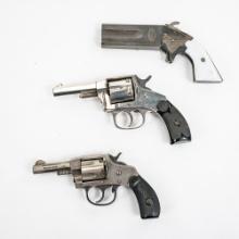 2x Vintage Revolvers &1x C&R Pistol (C) 39151/8930