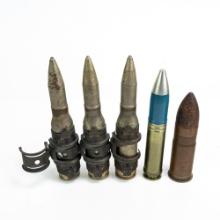 WWI US Winchester 37mm Shell-30mm 25mm AP Lot