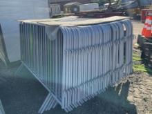 UNUSED AGT SITE FENCE PANELS - 40QTY
