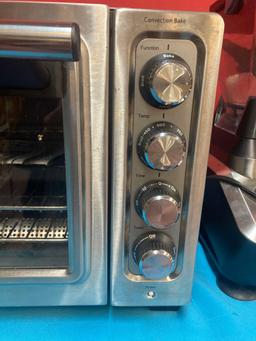 KitchenAid compact convection bake oven and ninja blender both used