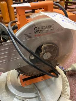 Chicago electric 10 inch compound miter saw