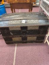 Antique dome shaped trunk