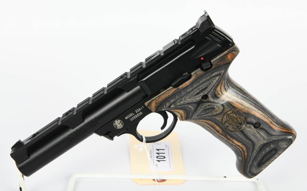 Smith & Wesson Model 22A-1 Semi Auto Target Pistol