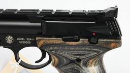 Smith & Wesson Model 22A-1 Semi Auto Target Pistol
