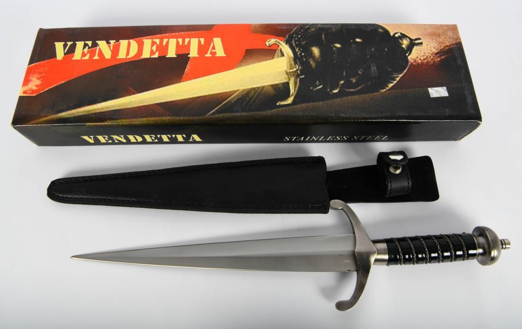 New in the Box Vendetta Dagger With Sheath