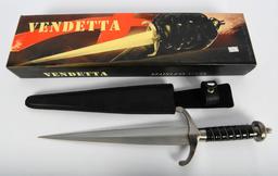 New in the Box Vendetta Dagger With Sheath