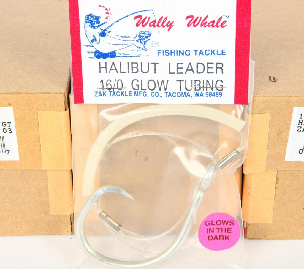 (33) Wally Whale Halibut Leader 16/0 Glow