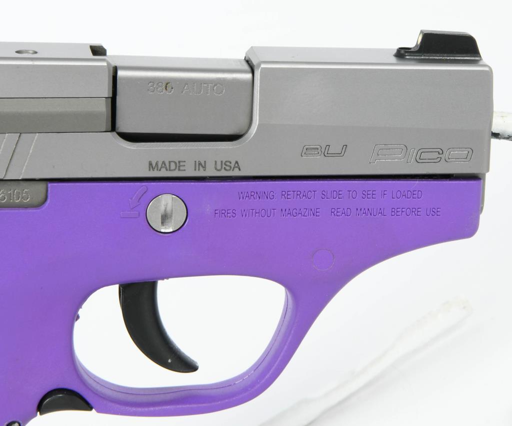 NEW Beretta Pico .380 ACP Semi Auto Pistol Purple
