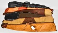 6 Various Size Soft Padded Rifle Cases