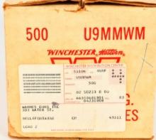 Case of 500 Ct Winchester 9MM Win Mag Cases