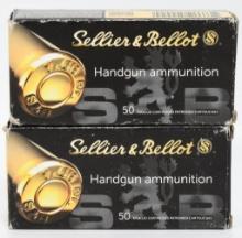 100 Rounds Of Sellier & Bellot .32 Auto Ammunition