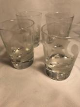 2 Jack Daniels Glasses/ 4 Baileys Glasses/8 Glasses