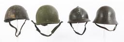 WWII - COLD WAR WORLD MILITARY COMBAT HELMETS