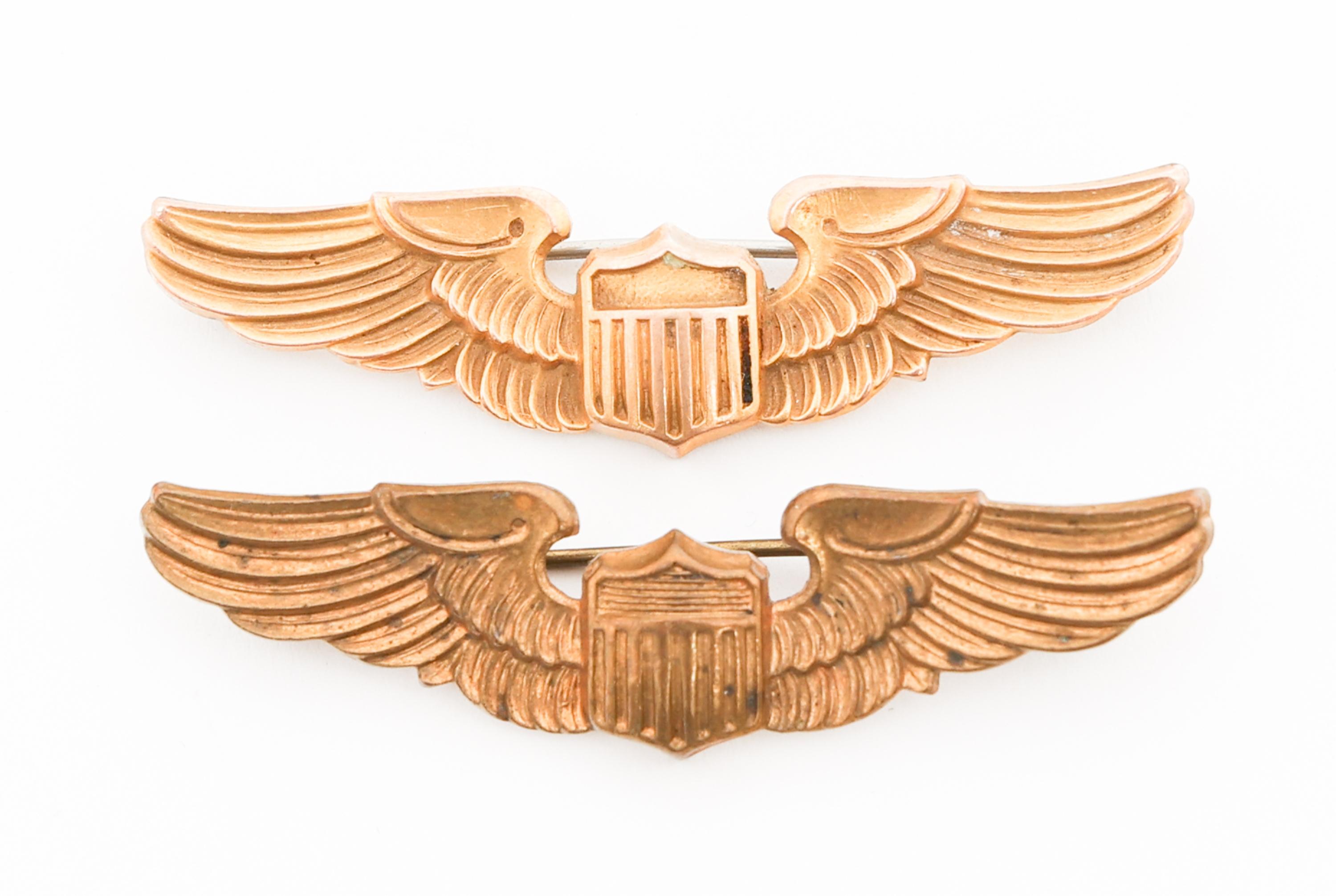 WWII US ARMY AIR FORCE FLIGHT INSTRUCTOR WINGS