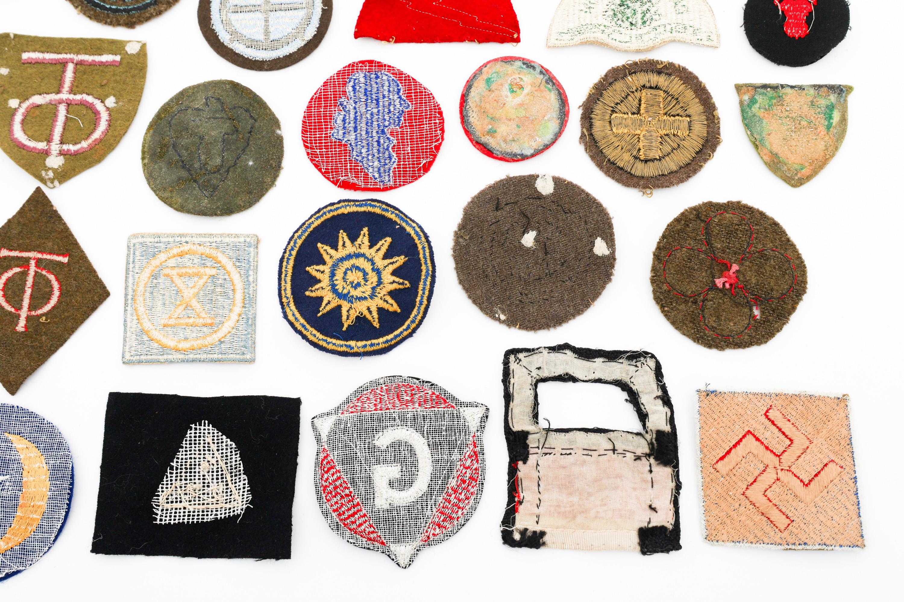 WWI - PRE WWII US ARMY INFANTRY DIVISION PATCHES