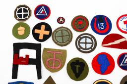 WWI - PRE WWII US ARMY INFANTRY DIVISION PATCHES