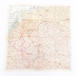 WWII US THEATER MADE AIRBORNE PATCHES & E&E MAP