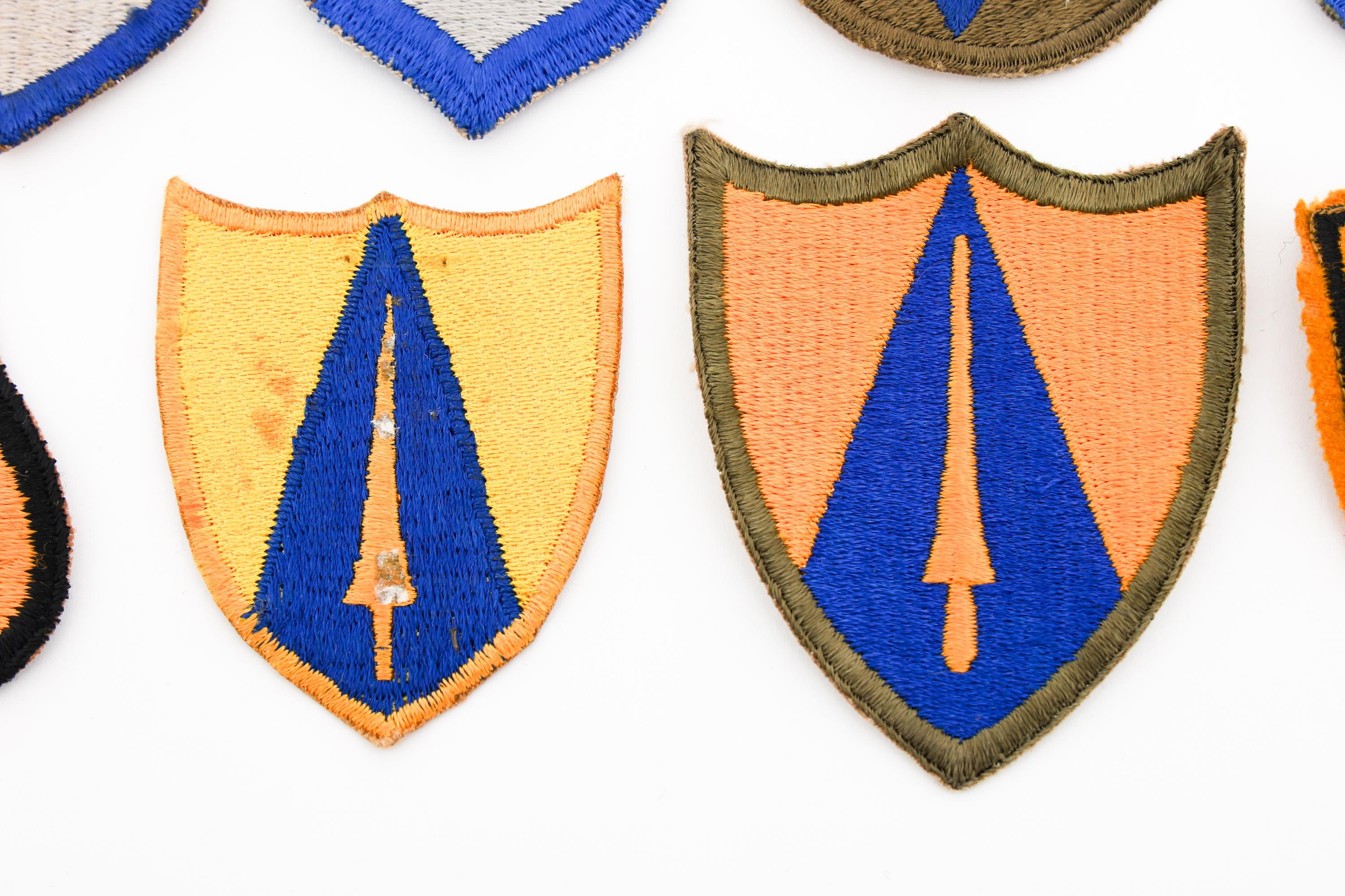 WWII - POST WAR US ARMY CAVALRY DIVISION PATCHES
