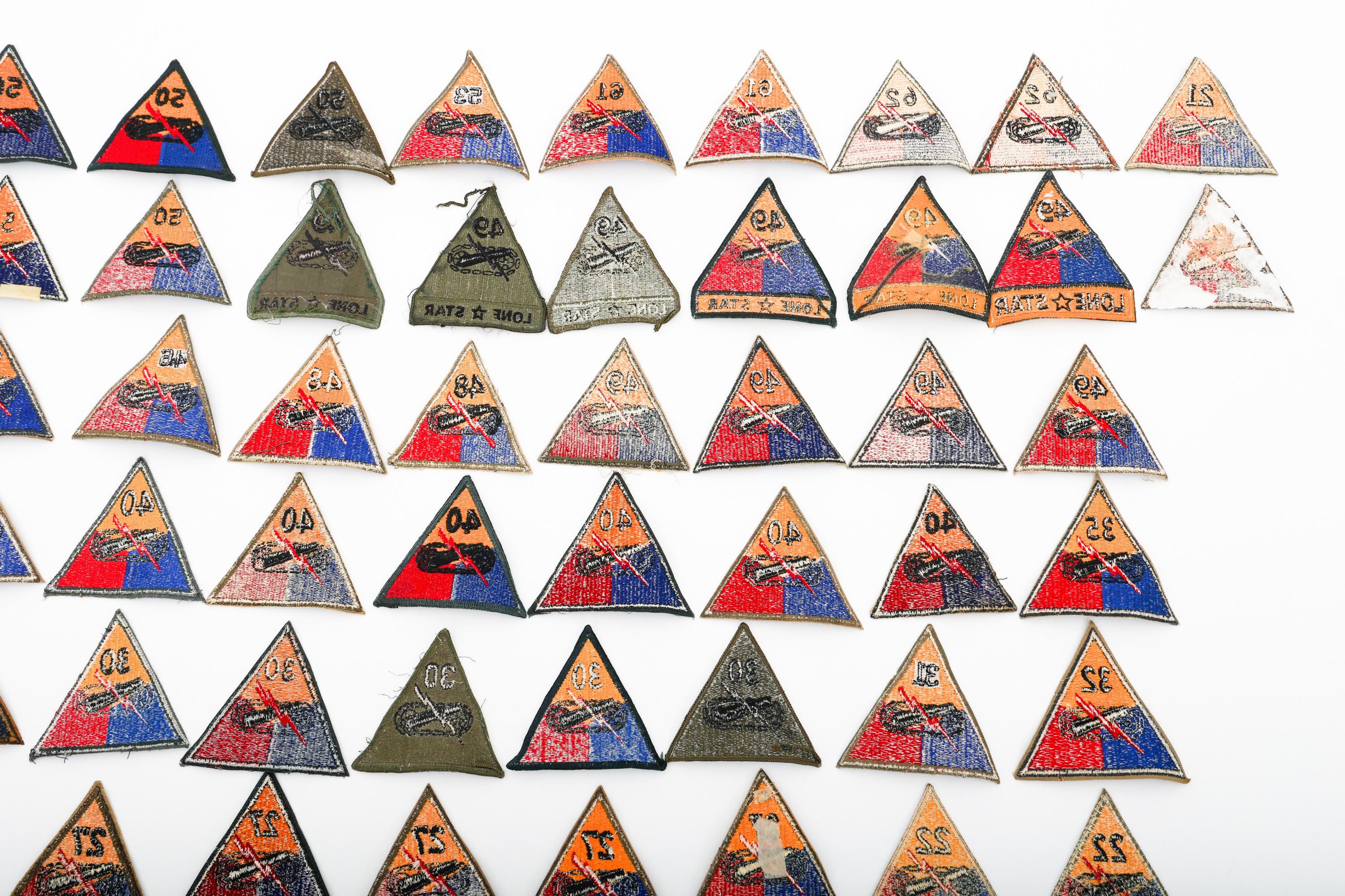 POST WWII - CURRENT US ARMY TANK BATALLION PATCHES