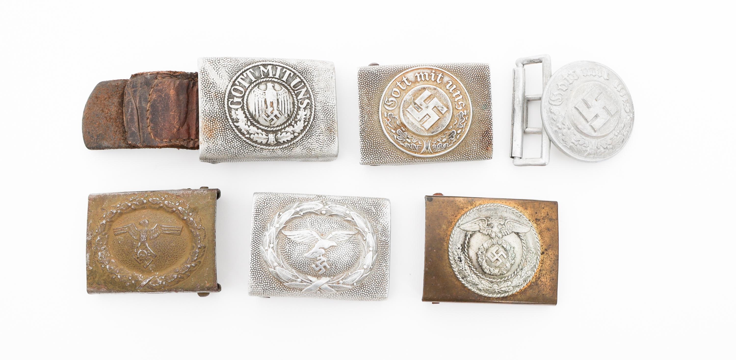 WWII GERMAN BELT BUCKLES