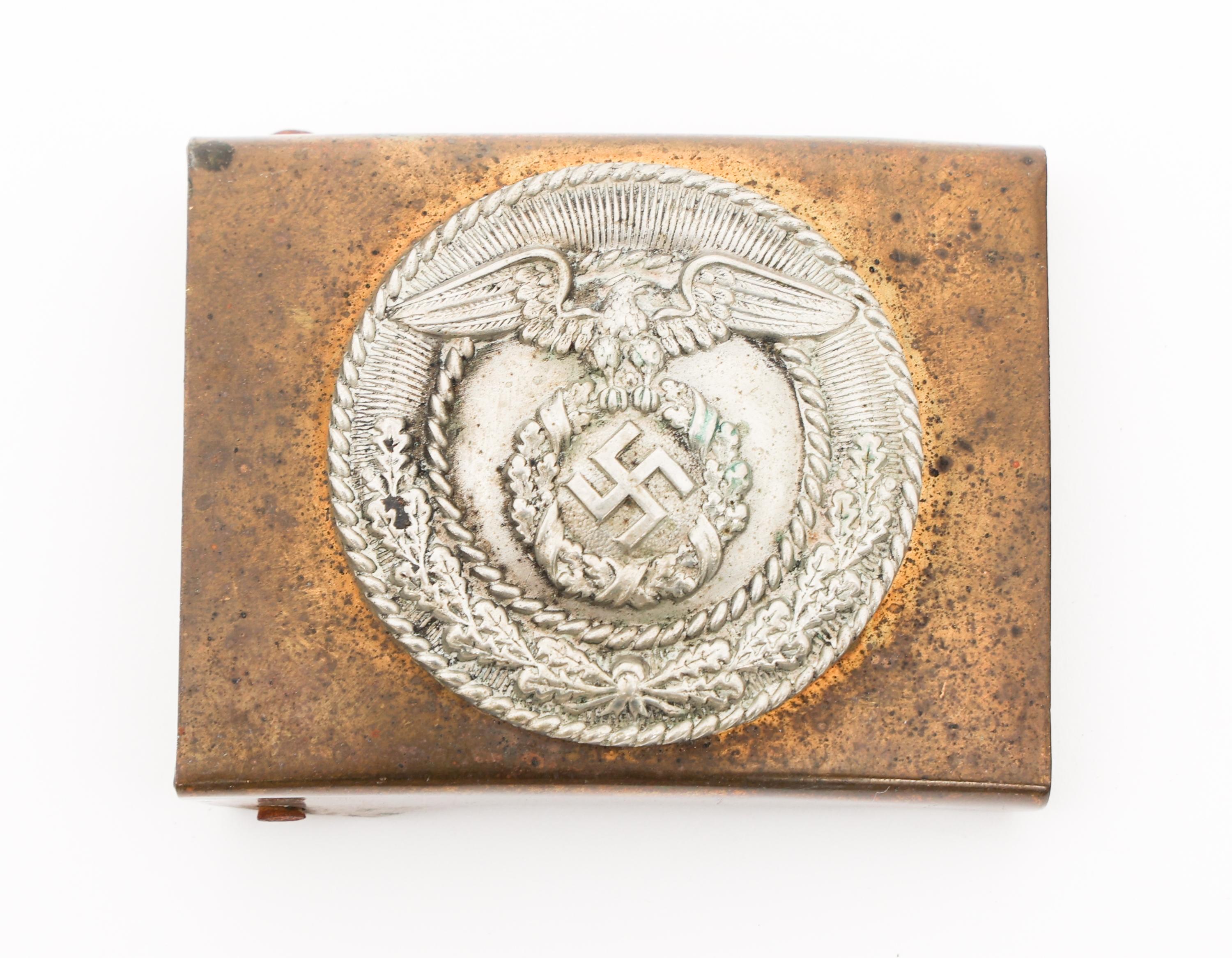 WWII GERMAN BELT BUCKLES