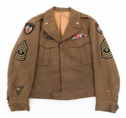 WWII US 9th AAF INTERPRETER NAMED IKE JACKET