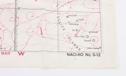WWII USAAF, USN & RAAF CLOTH ESCAPE & EVASION MAPS