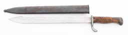 WWI GERMAN M1898/05 SAWBACK BUTCHER BAYONET