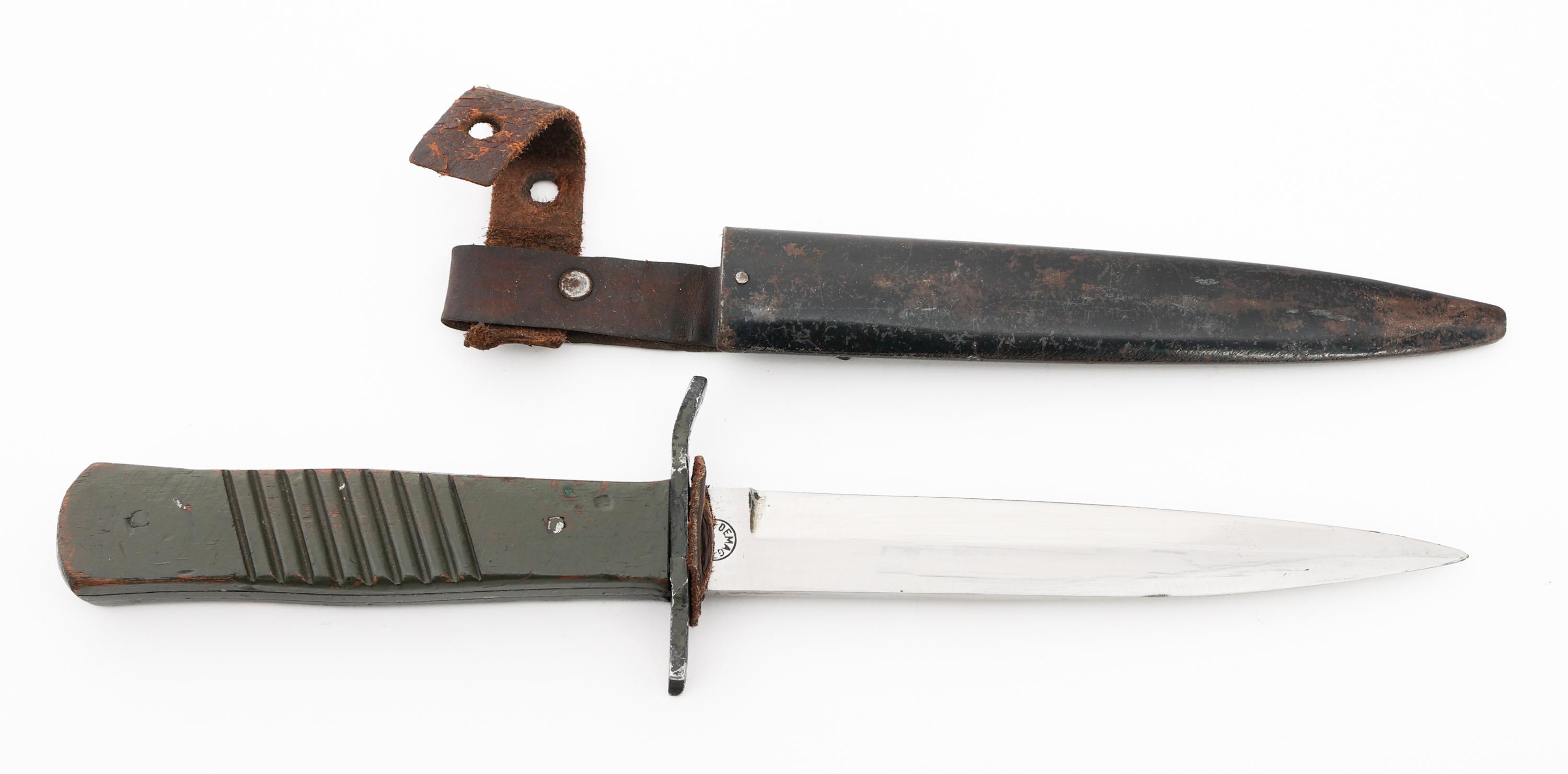 WWI IMPERIAL GERMAN BOOT KNIFE by DEMAG