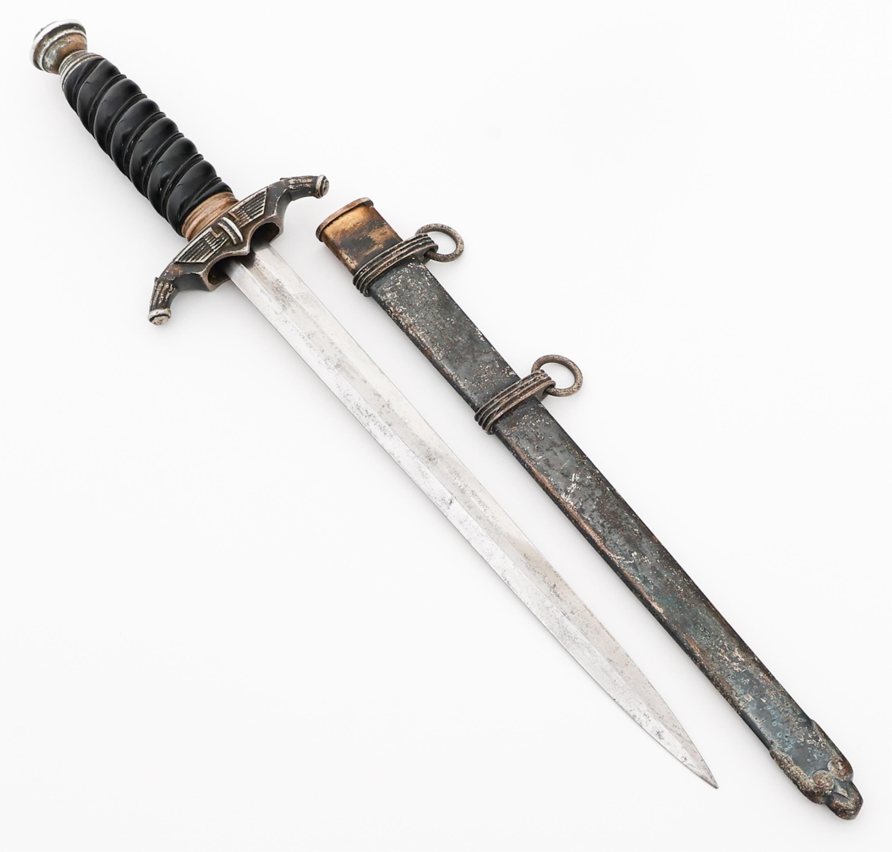 WWII GERMAN 2nd MODEL RAILROAD DAGGER by EICKHORN