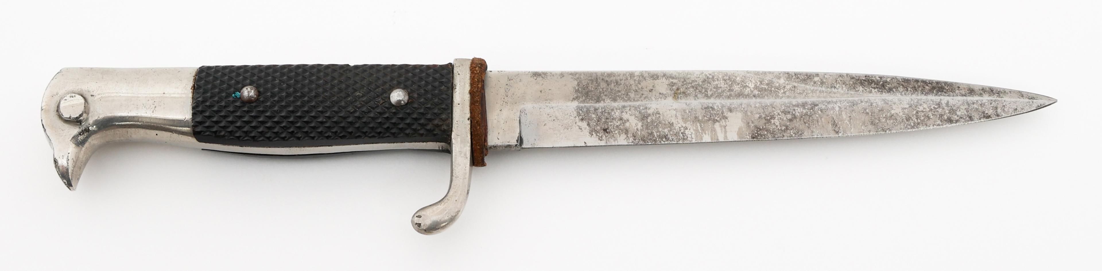 WWII GERMAN BOOT KNIFE WITH SCABBARD