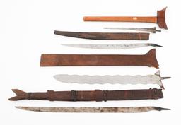 SOUTHEAST ASIAN FIGHTING KNIFE & SWORD BLADES