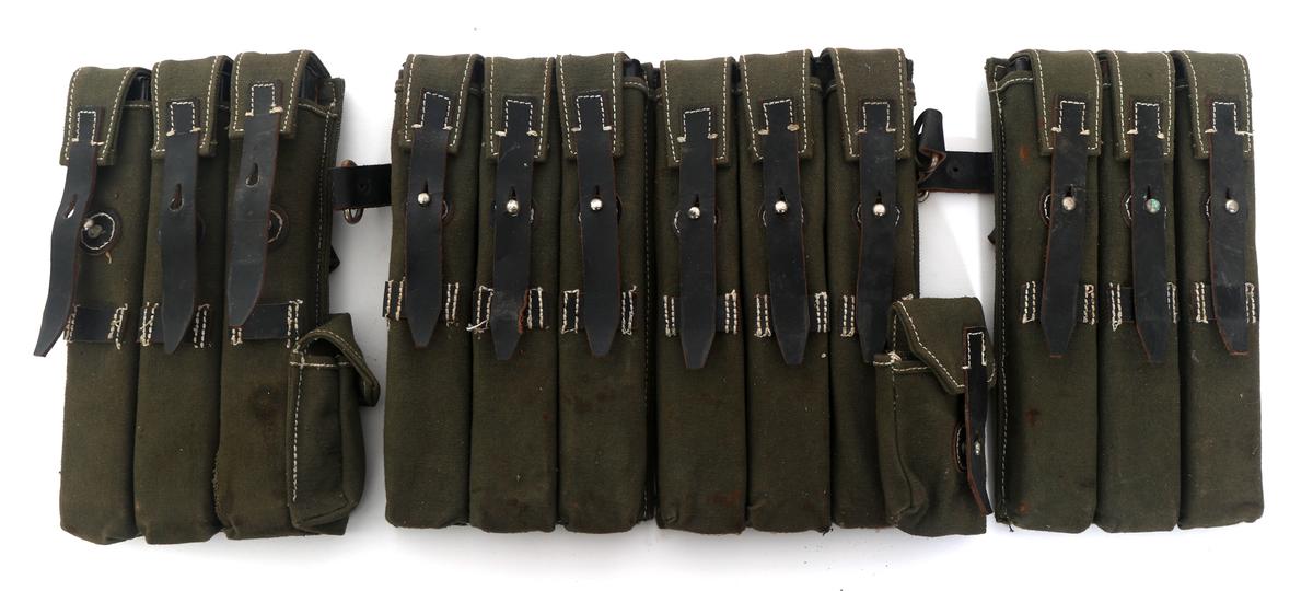 STEN MACHINE GUN MAGAZINES & POUCHES