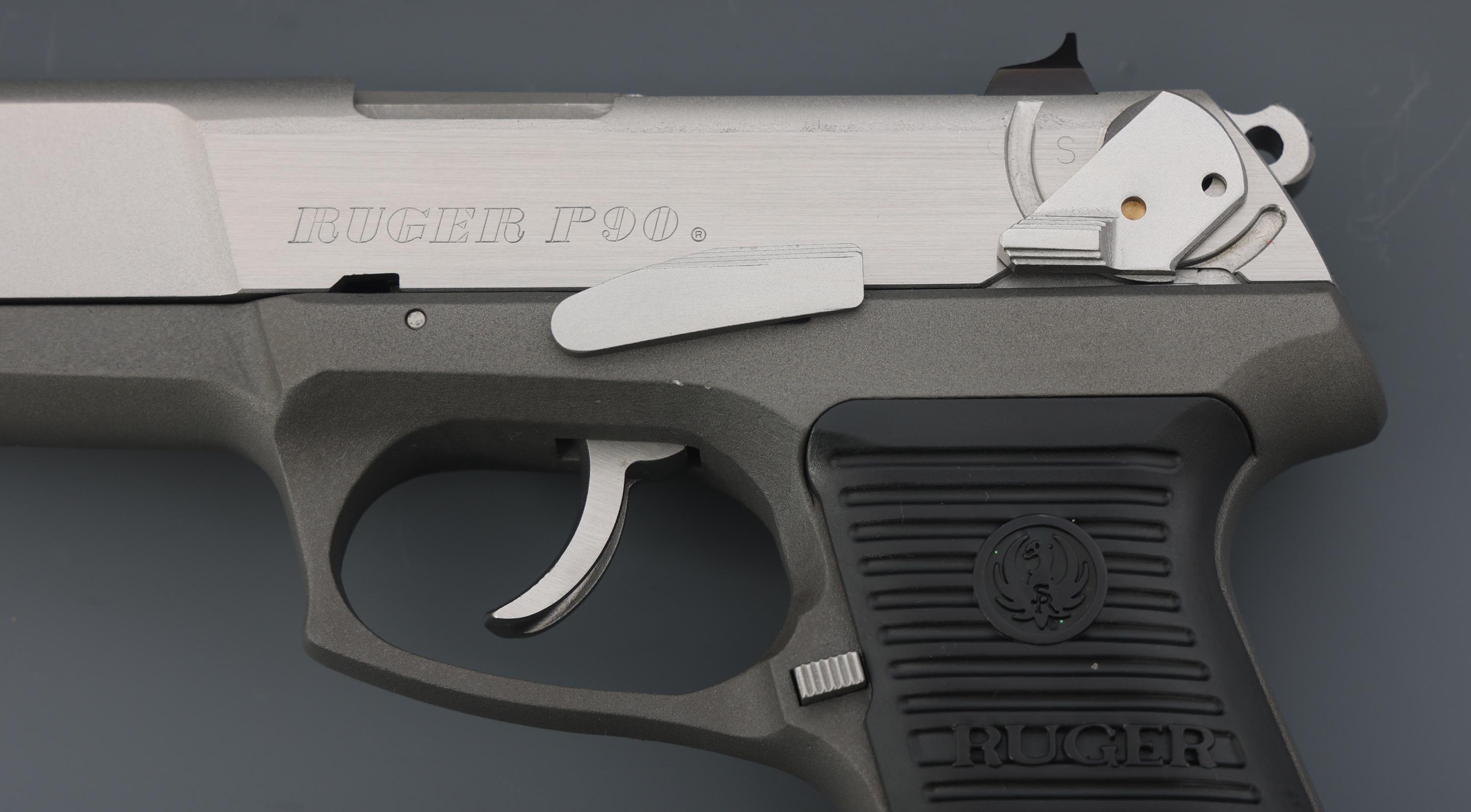 RUGER MODEL P90 45 ACP CALIBER SEMI AUTO PISTOL