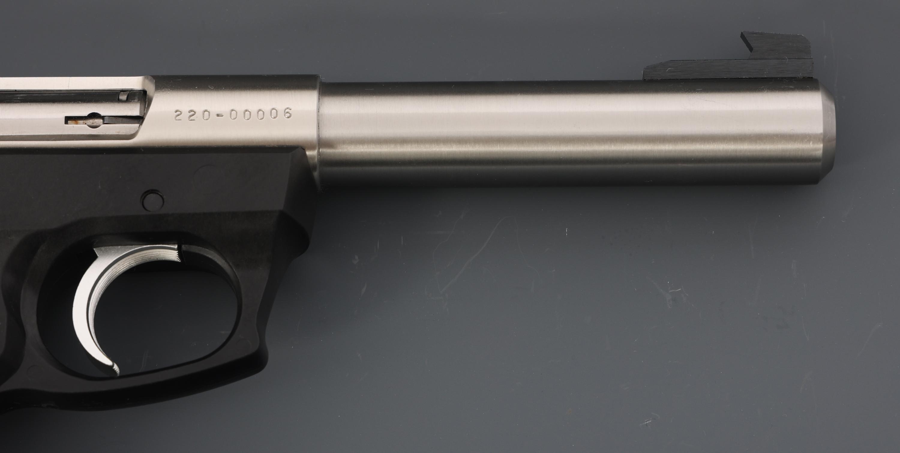 RUGER MODEL 22/45 .22 LR CALIBER TARGET PISTOL