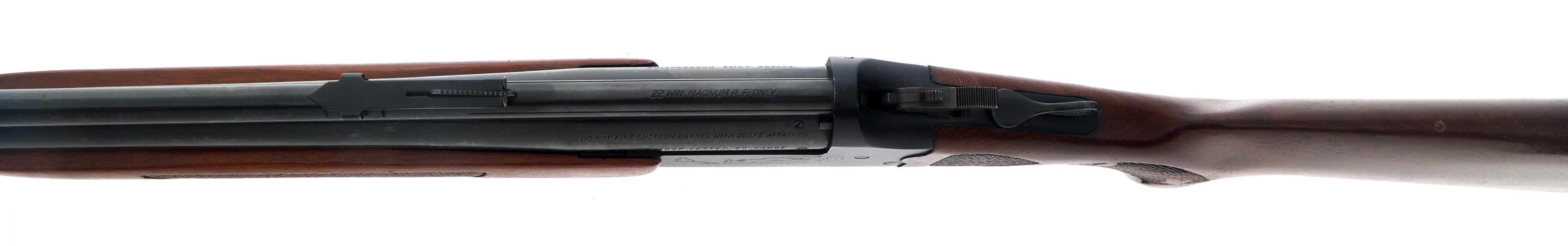 SAVAGE MODEL 24J-DL .22 WMR / 20 GAUGE COMBO GUN
