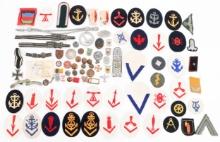 WWI - WWII GERMAN PATCHES, MEDAL & ACCOUTREMENTS