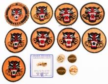 WWII US ARMY TANK DESTROYER PATCHES & INSIGNIA
