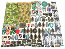 VIETNAM - COLD WAR US ARMY & SF PATCHES & PHOTOS