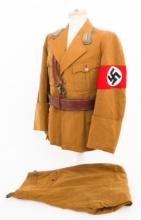 WWII GERMAN ORTSGRUPPE AMTSLEITER NSDAP UNIFORM