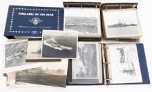 LATE 19th C. - COLD WAR US PHOTO & PATCH ALBUMS