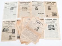 WWII US 36th AIR "SPEARHEARD DOUGHBOY" NEWSPAPERS