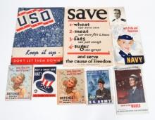 WWII US HOMEFRONT & RECRUITMENT POSTERS